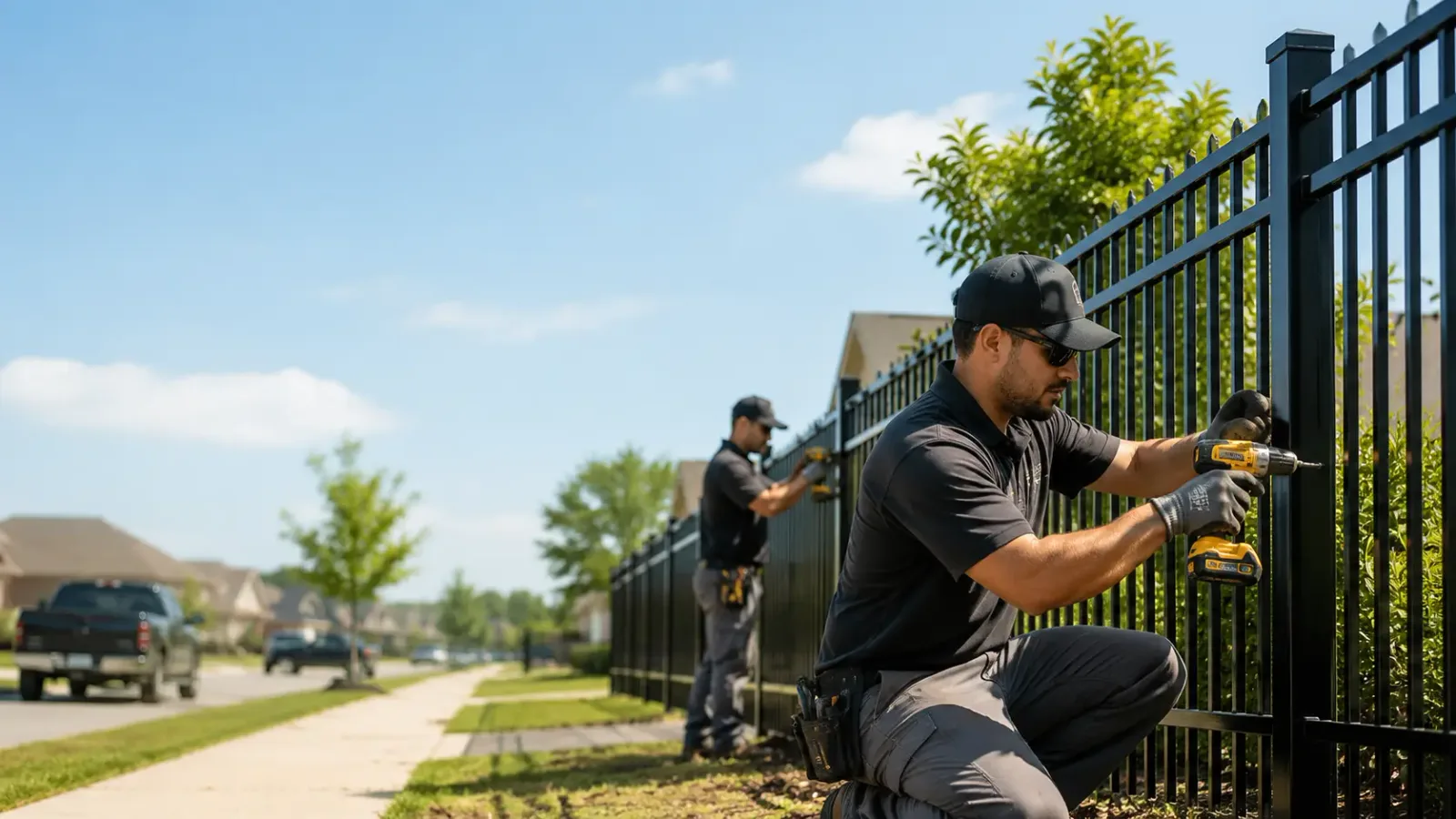 Metal Fence Installation in Deep Run, NC